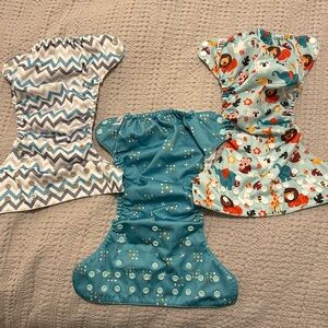 3 Mama koala pocket diapers
